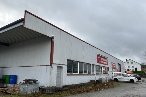 Halle 550 m² erweiterbar auf 725 m²