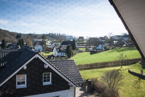 Ausblick vom Spitzboden