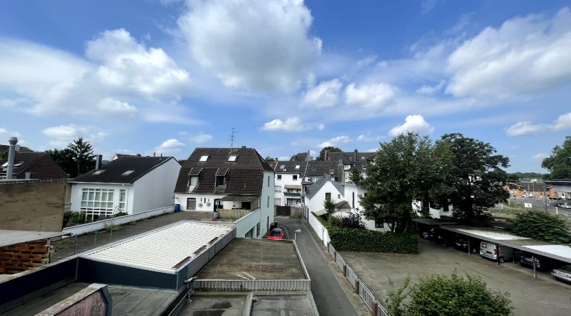 Blick vom Balkon