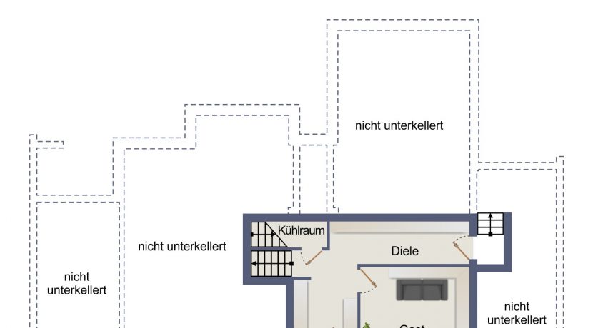 Grundriss Souterain