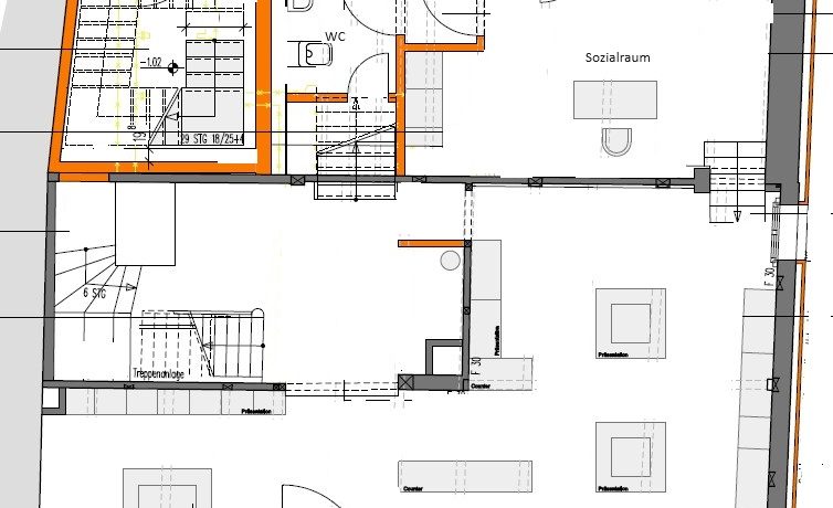 Grundriss Erdgeschoss (Ladenlokal)