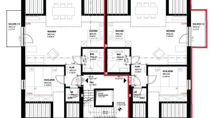 8 Grundriss Whg. 6