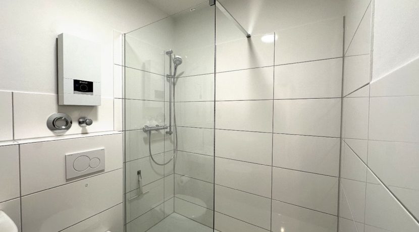 Badezimmer Echtglasdusche