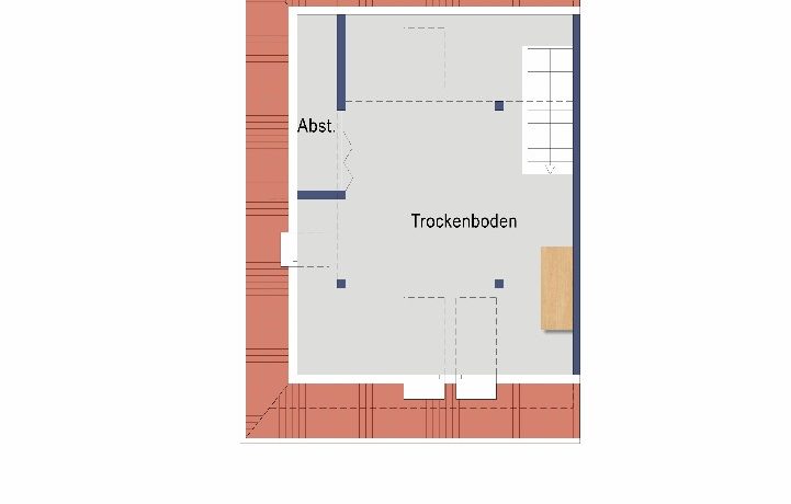 Schematischer Grundriss DG