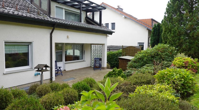 Große Terrasse und Loggia