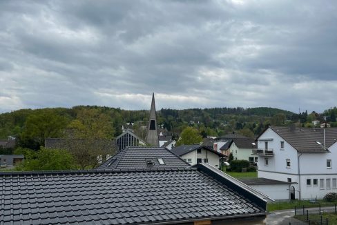 Ausblick vom Balkon