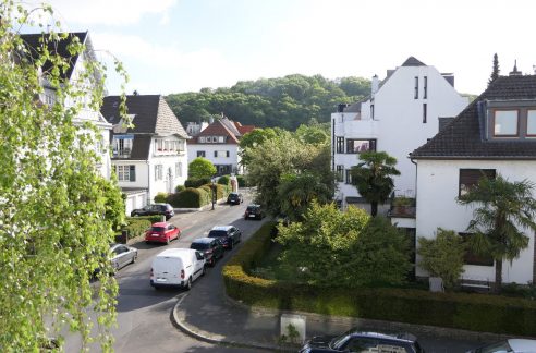 Blick auf den Grafenberger Wald