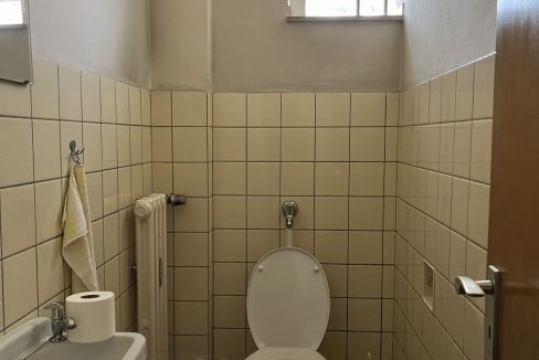 Ein schlichtes WC