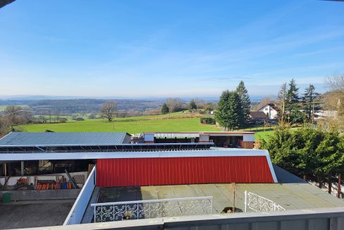 Aussicht vom Balkon