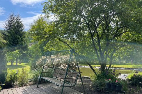 Ausblick von der Terrasse