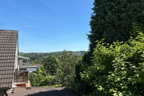 Aussicht vom Balkon im OG