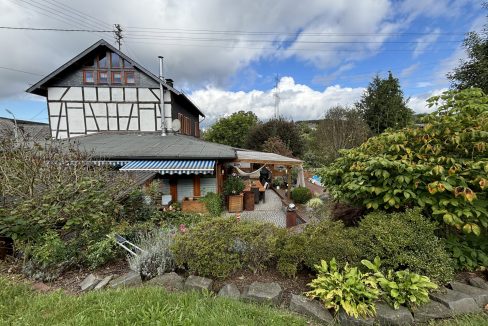 Blick zur Terrasse