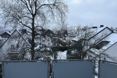 Aussicht vom Balkon