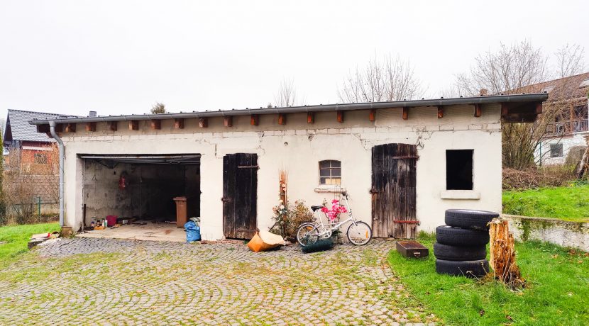 Garage und Schuppen