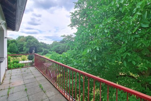 Balkon vor dem Schlafzimmer OG