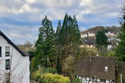 Ausblick vom Balkon