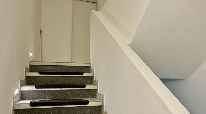 Treppe zum Schlafbereich