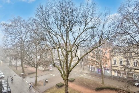 Blick vom Balkon