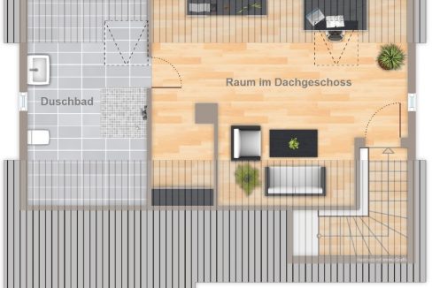 Grundriss Dachgeschoss