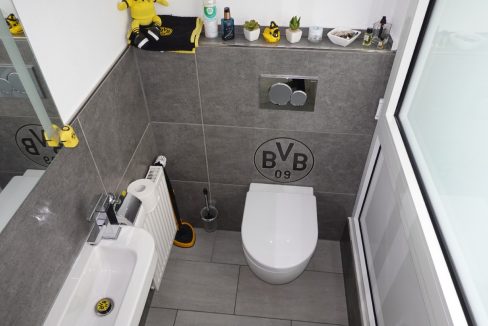 Gäste-WC auch für Fußballfans