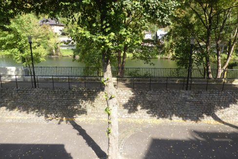 Schöne rückseitiger Ausblick auf die Lenne