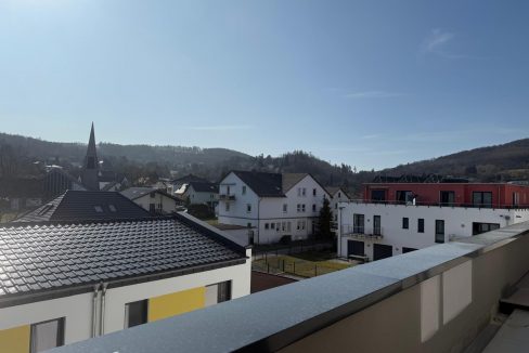 Ausblick Balkon