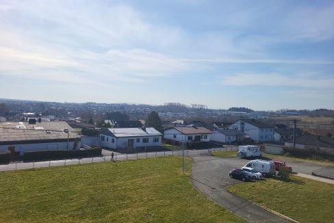 Aussicht vom Balkon