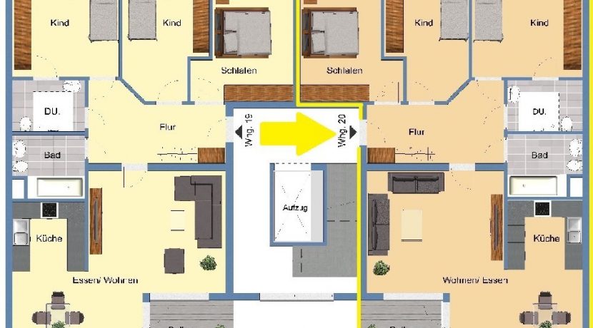 Haus 8 -Grundriss 2. OG