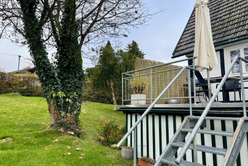 Treppe in den Garten