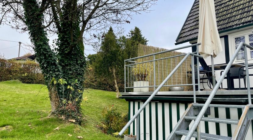 Treppe in den Garten